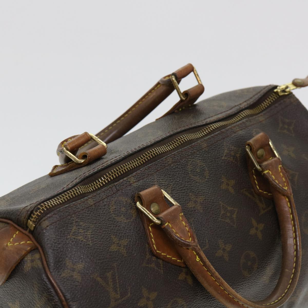 LOUIS VUITTON Monogram Speedy 30 Hand Bag M41526 LV Auth 40584