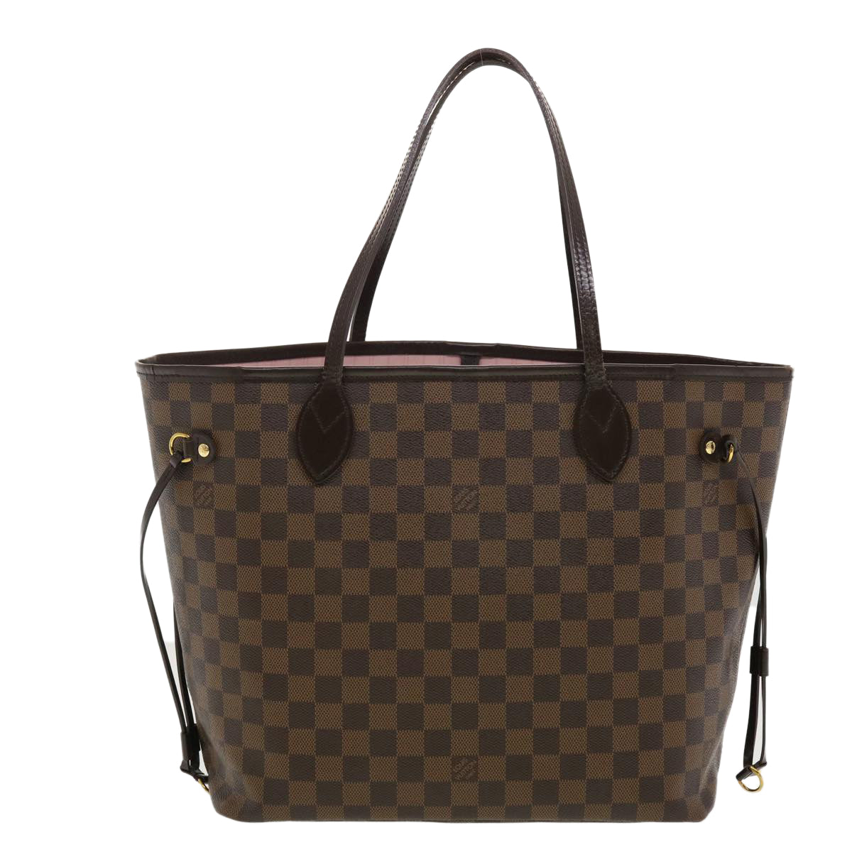 LOUIS VUITTON Damier Ebene Neverfull MM Tote Bag N51105 LV Auth 40600 - 0