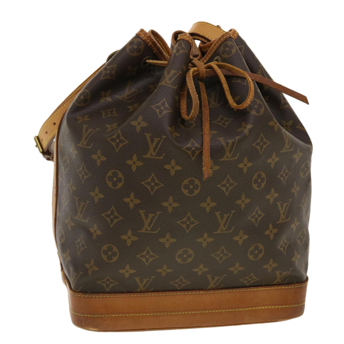 LOUIS VUITTON Monogram Noe Shoulder Bag M42224 LV Auth 40618