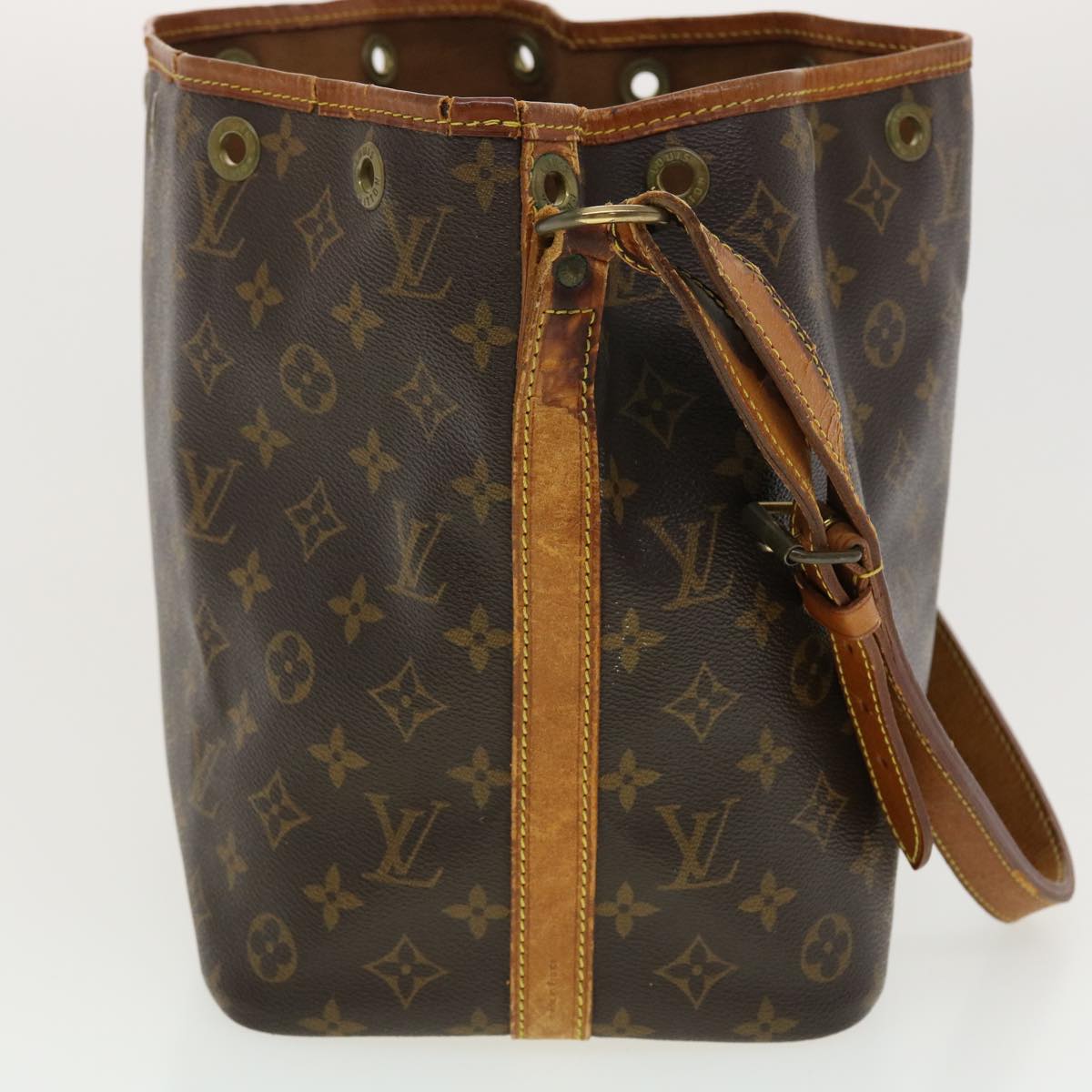 LOUIS VUITTON Monogram Petit Noe Shoulder Bag M42226 LV Auth 40620