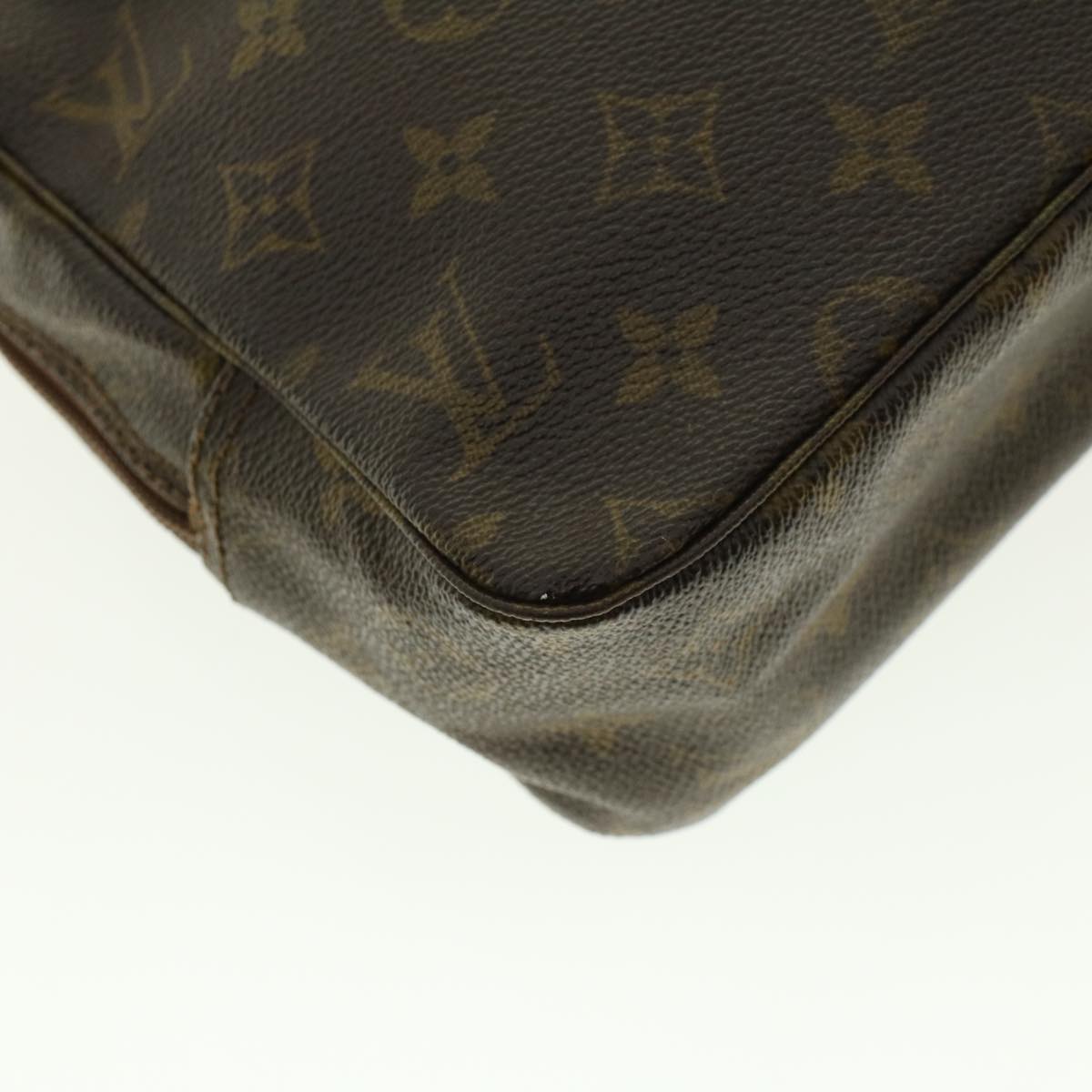 LOUIS VUITTON Monogram Trousse Toilette 28 Clutch Bag M47522 LV Auth 40632