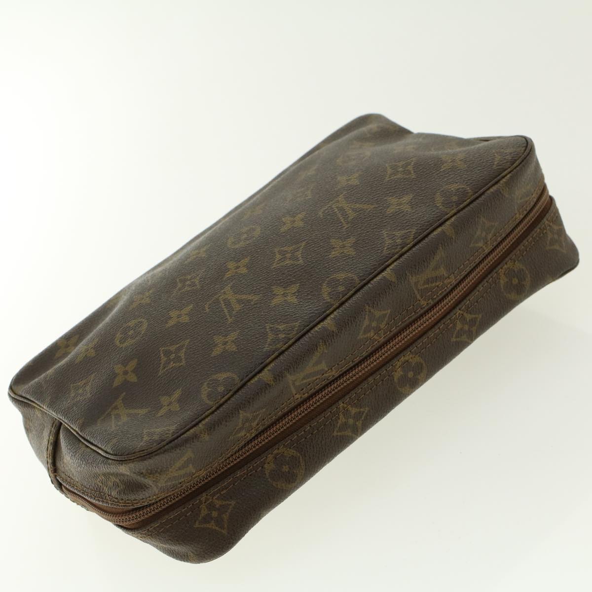 LOUIS VUITTON Monogram Trousse Toilette 28 Clutch Bag M47522 LV Auth 40632