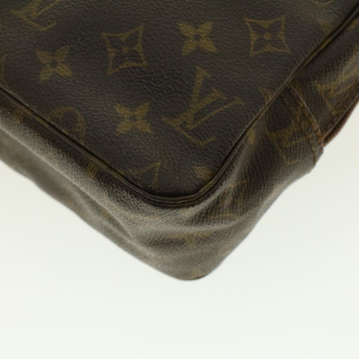 LOUIS VUITTON Monogram Trousse Toilette 28 Clutch Bag M47522 LV Auth 40632