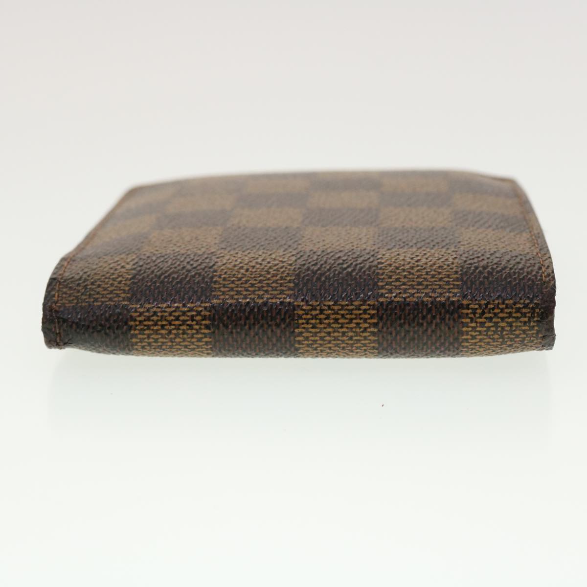 LOUIS VUITTON Damier Ebene Portefeuille Marco Bifold Wallet N61675 LV Auth 40636