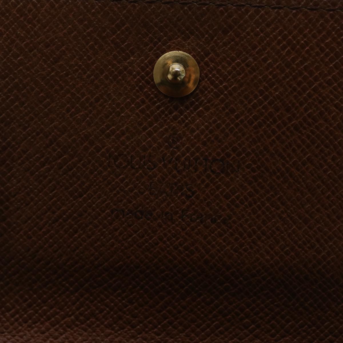 LOUIS VUITTON Monogram Portefeuille Elise Wallet M61654 LV Auth 40638