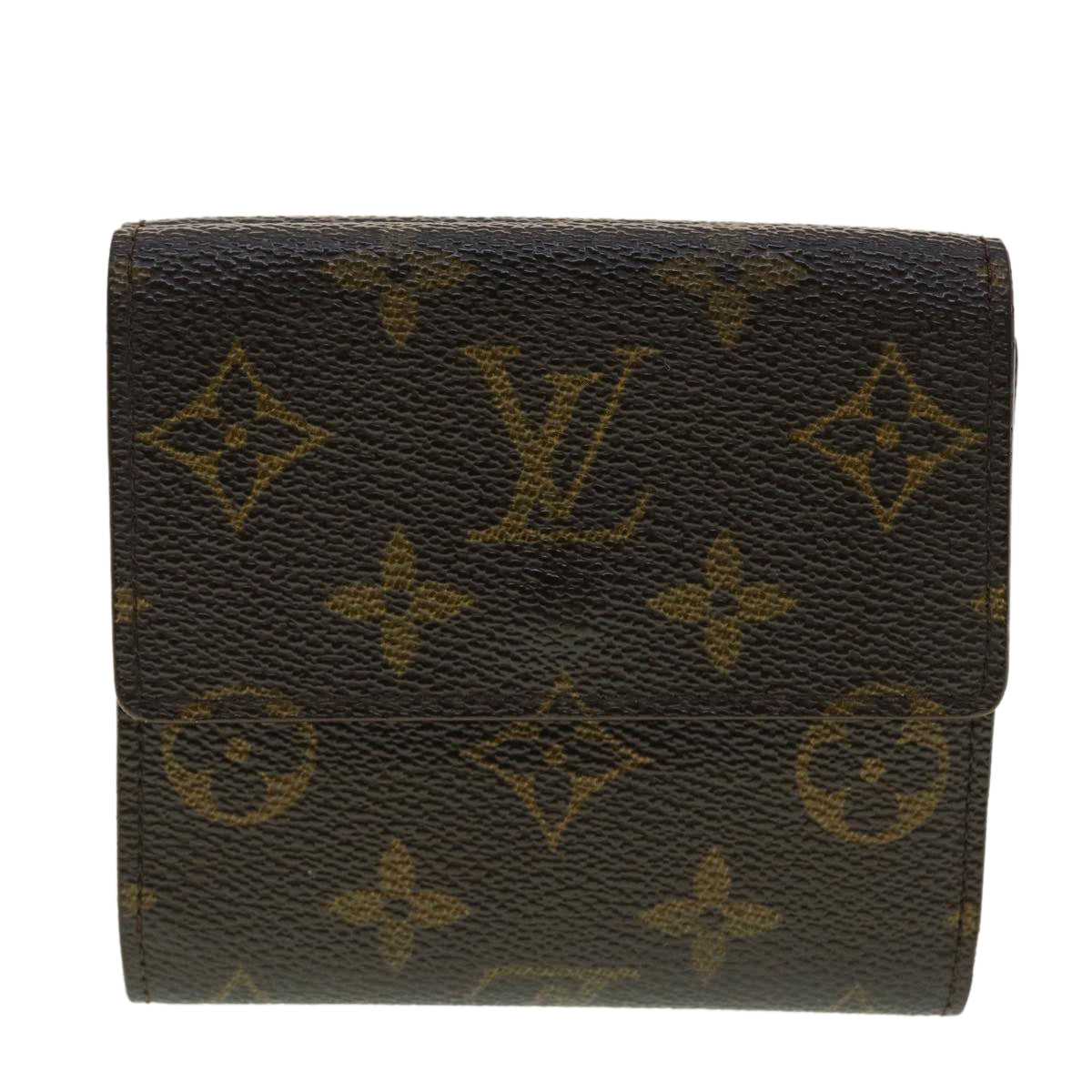 LOUIS VUITTON Monogram Portefeuille Elise Wallet M61654 LV Auth 40638 - 0