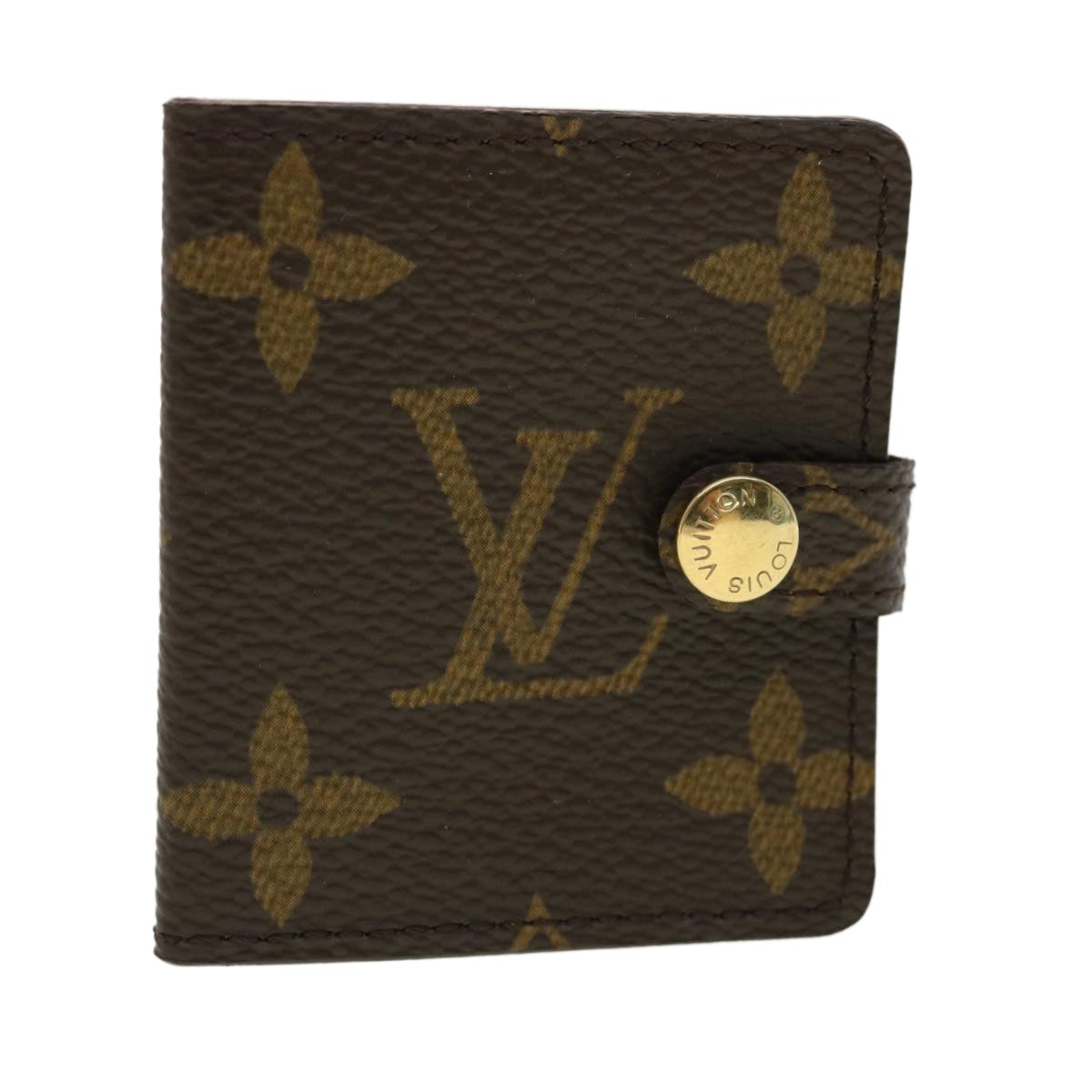 LOUIS VUITTON Monogram Porte Photo 2 Volle Photo Frame M58011 LV Auth 40654