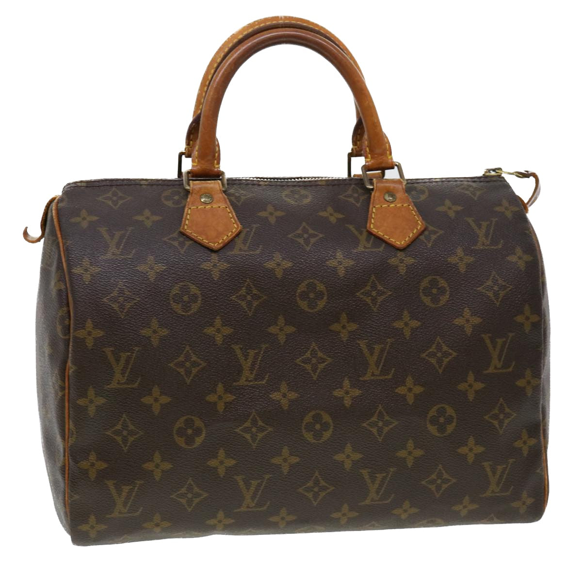 LOUIS VUITTON Monogram Speedy 30 Hand Bag M41526 LV Auth 40656