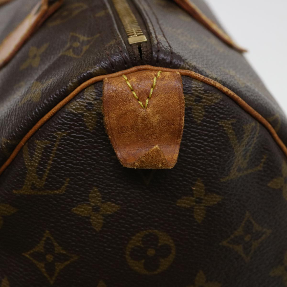 LOUIS VUITTON Monogram Speedy 30 Hand Bag M41526 LV Auth 40656