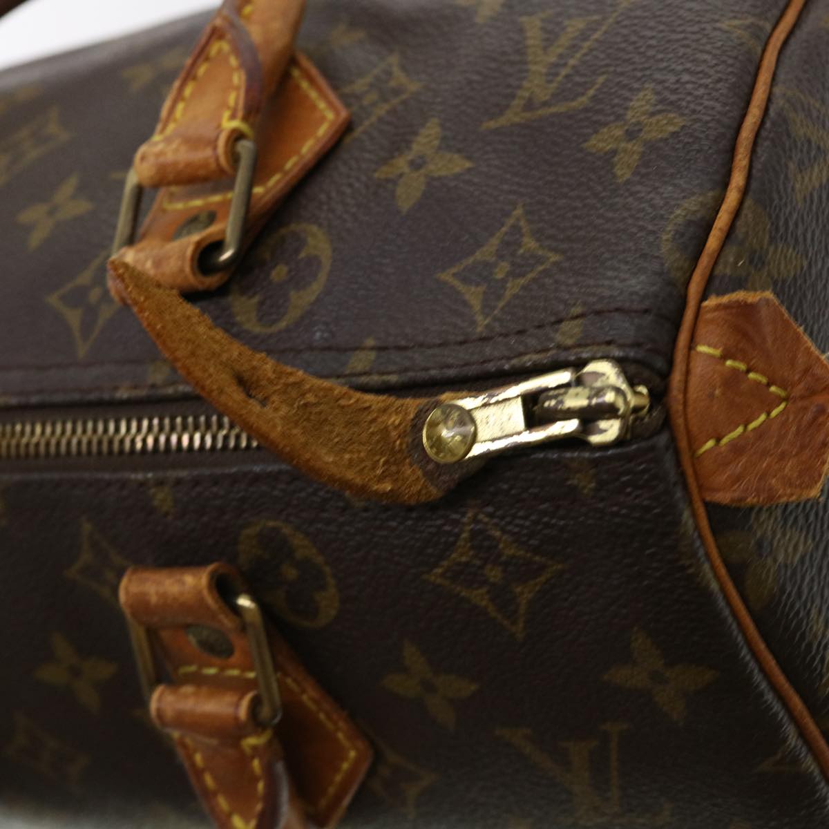 LOUIS VUITTON Monogram Speedy 30 Hand Bag M41526 LV Auth 40656