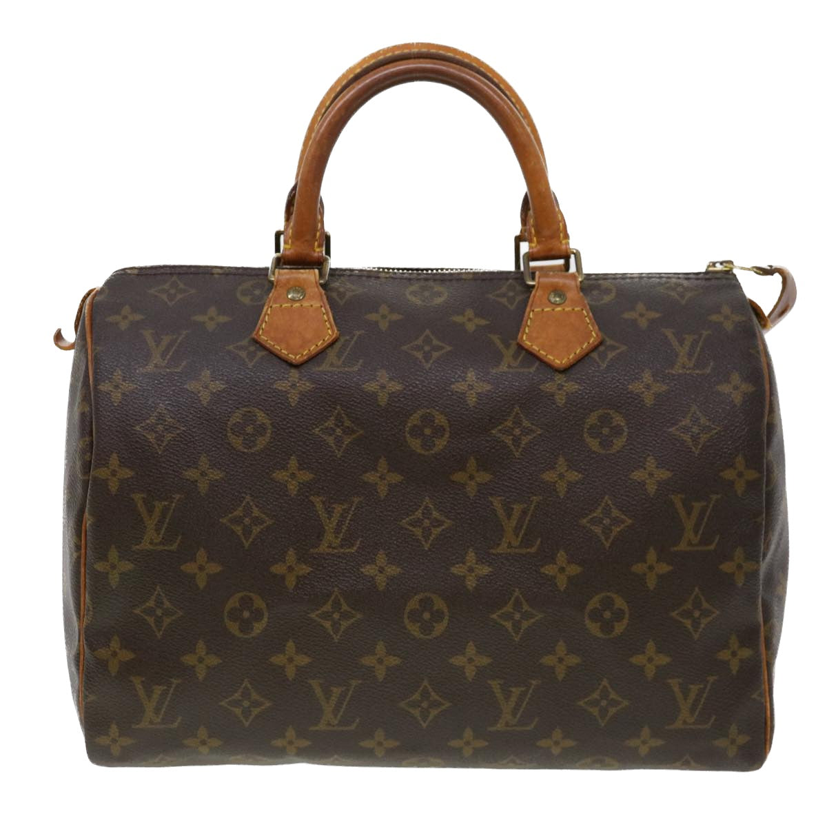 LOUIS VUITTON Monogram Speedy 30 Hand Bag M41526 LV Auth 40656