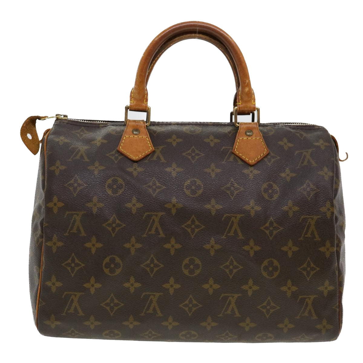 LOUIS VUITTON Monogram Speedy 30 Hand Bag M41526 LV Auth 40656