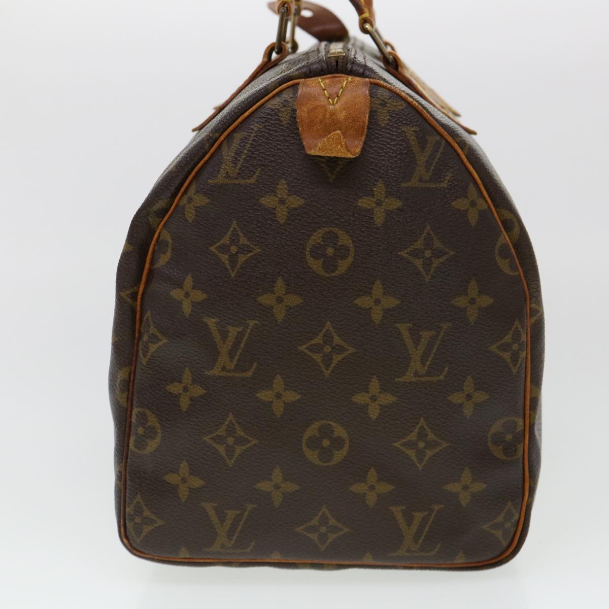 LOUIS VUITTON Monogram Speedy 30 Hand Bag M41526 LV Auth 40656