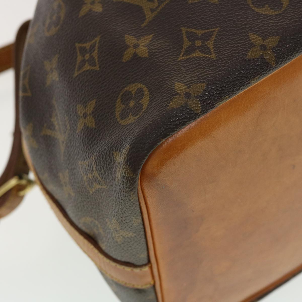 LOUIS VUITTON Monogram Petit Noe Shoulder Bag M42226 LV Auth 40661