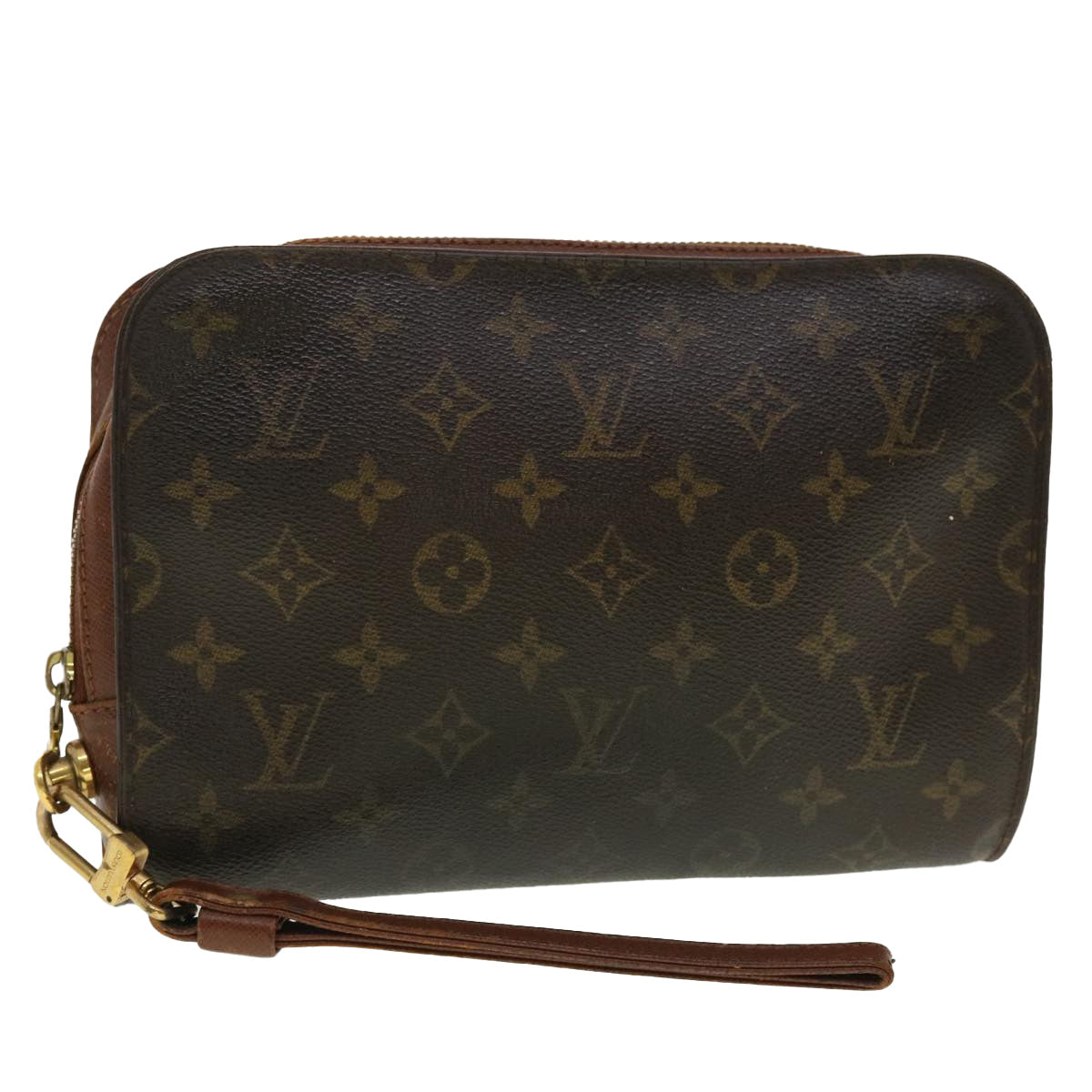 LOUIS VUITTON Monogram Orsay Clutch Bag M51790 LV Auth 40667