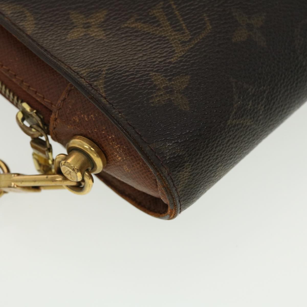 LOUIS VUITTON Monogram Orsay Clutch Bag M51790 LV Auth 40667