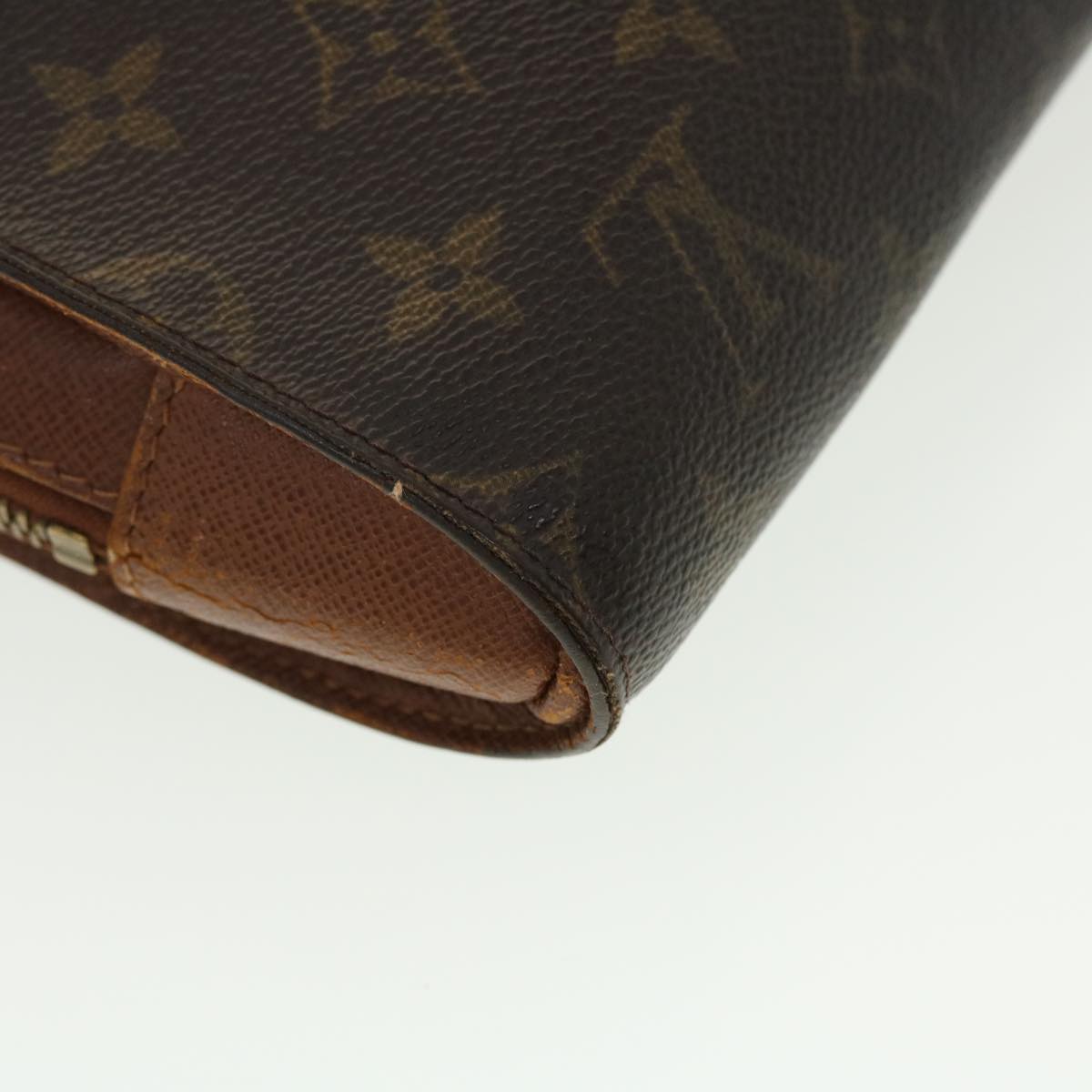 LOUIS VUITTON Monogram Orsay Clutch Bag M51790 LV Auth 40667