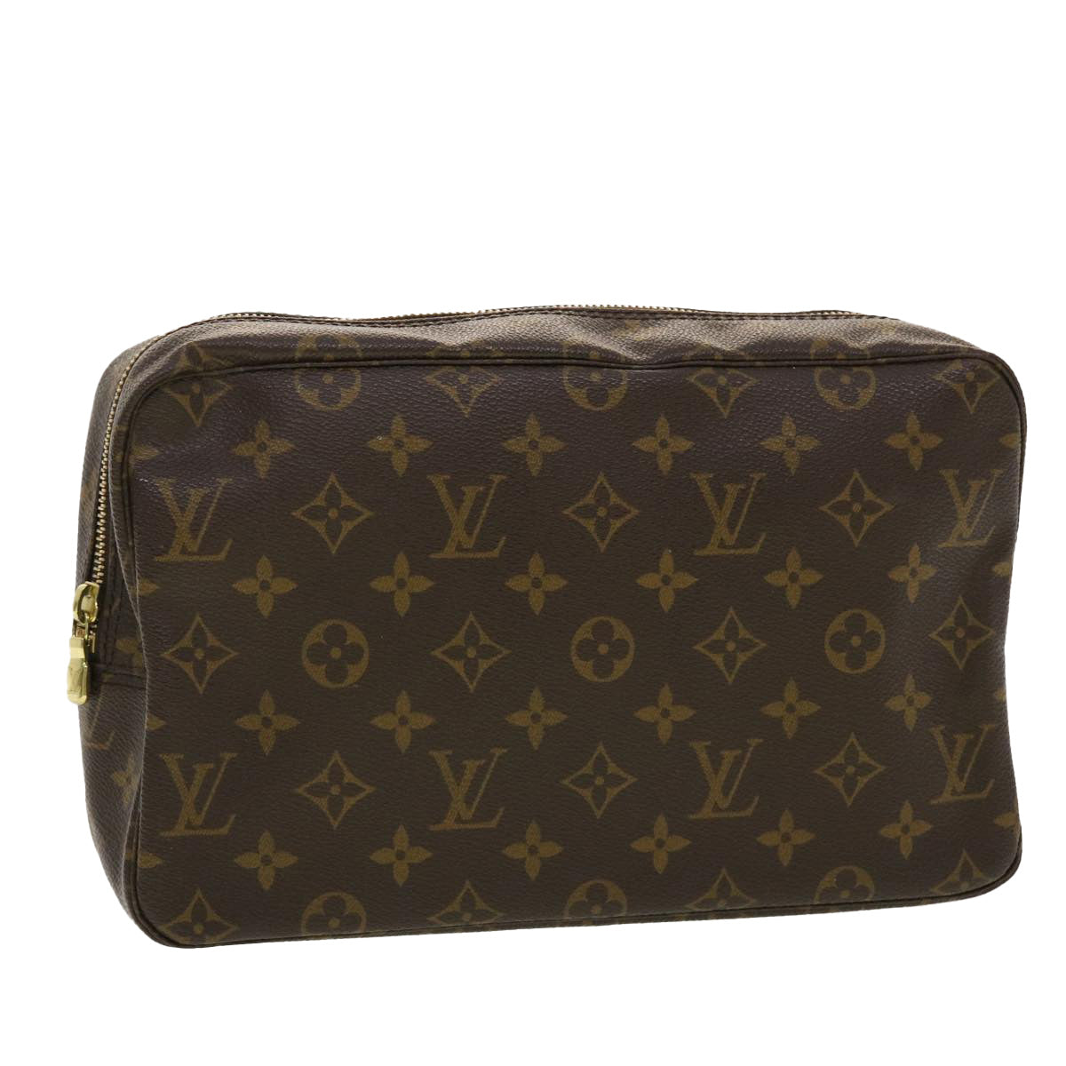 LOUIS VUITTON Monogram Trousse Toilette 28 Clutch Bag M47522 LV Auth 40668