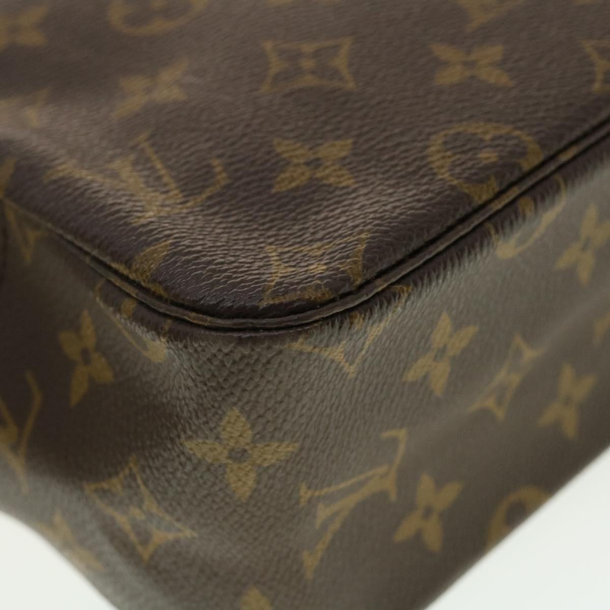 LOUIS VUITTON Monogram Trousse Toilette 28 Clutch Bag M47522 LV Auth 40668