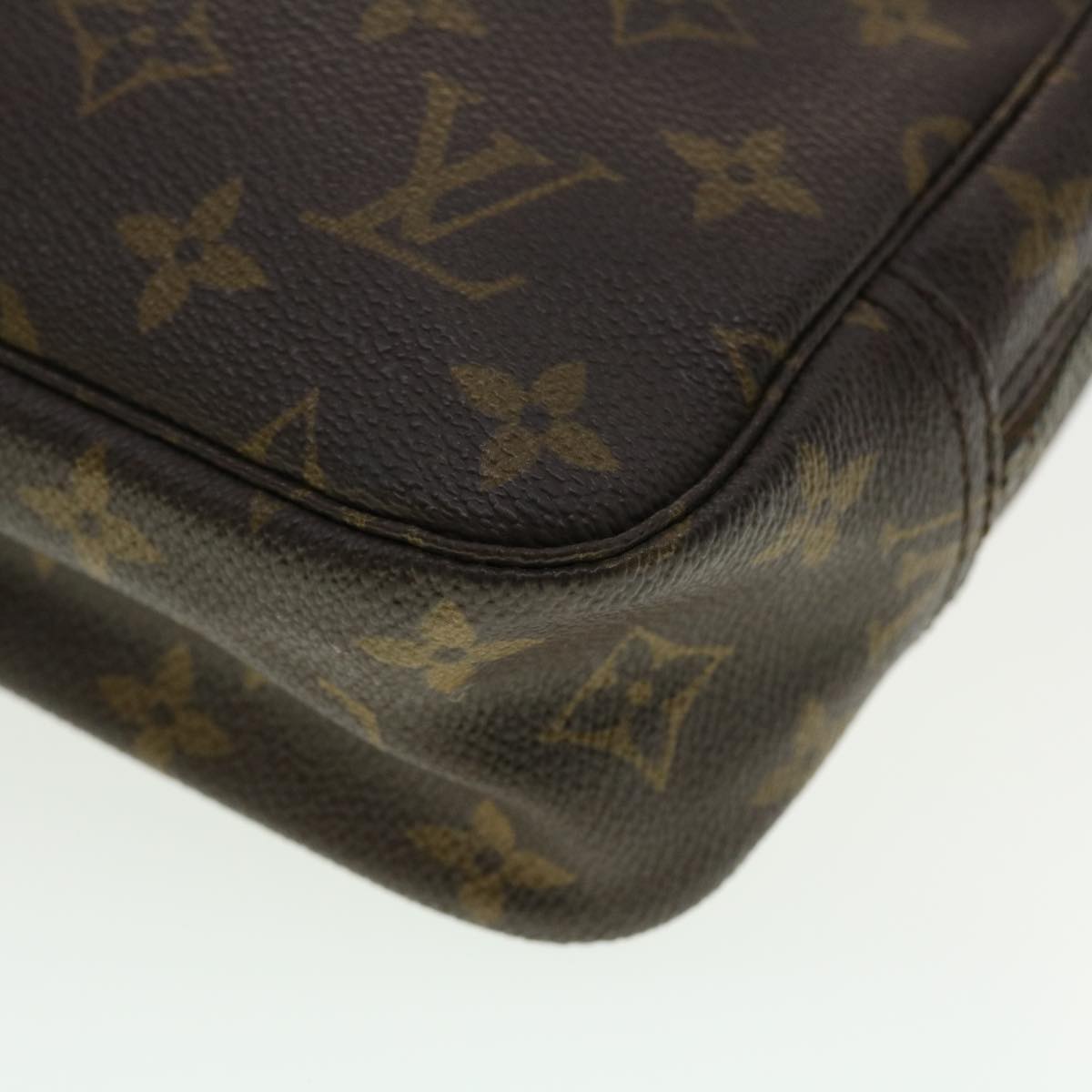 LOUIS VUITTON Monogram Trousse Toilette 23 Clutch Bag M47524 LV Auth 40669