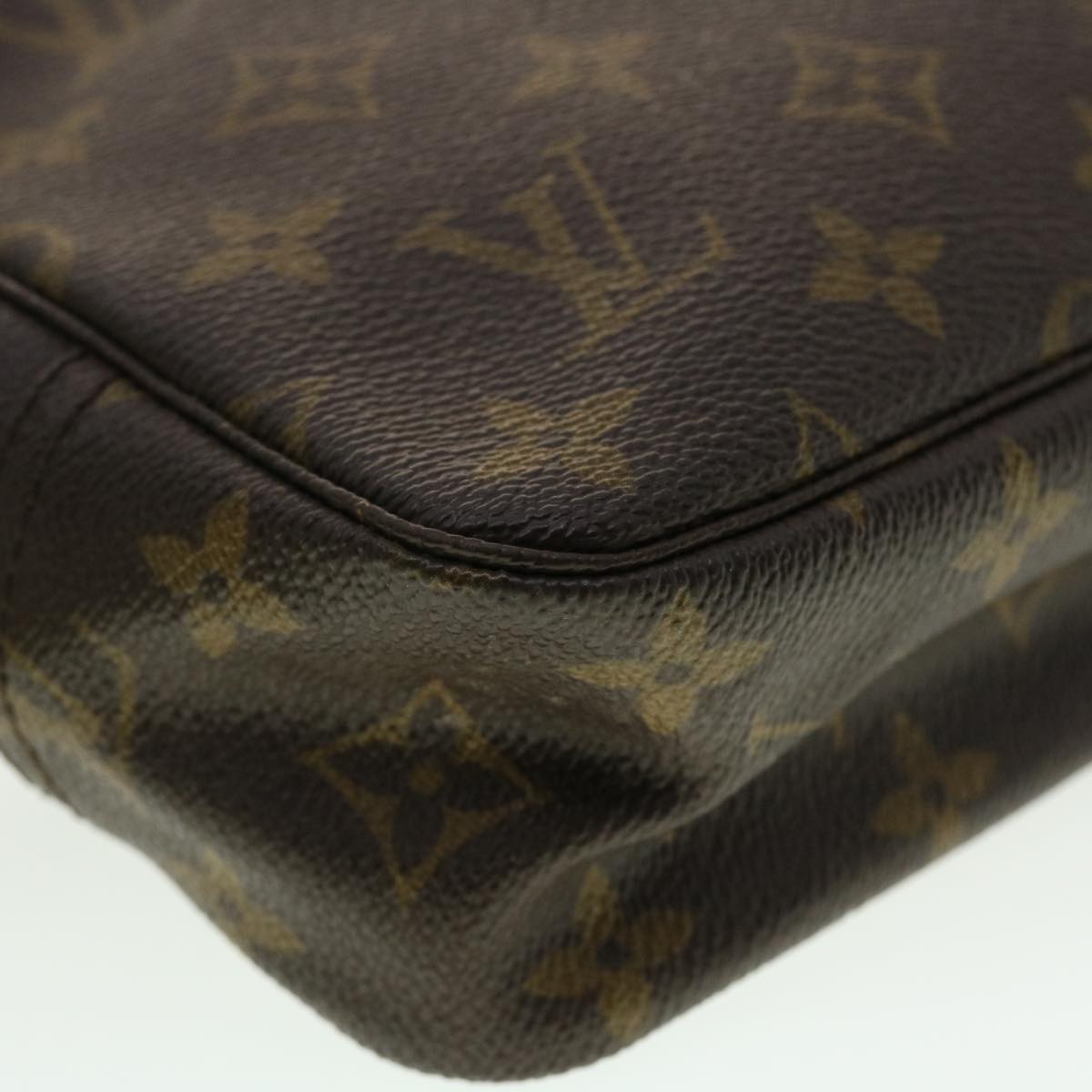 LOUIS VUITTON Monogram Trousse Toilette 23 Clutch Bag M47524 LV Auth 40669