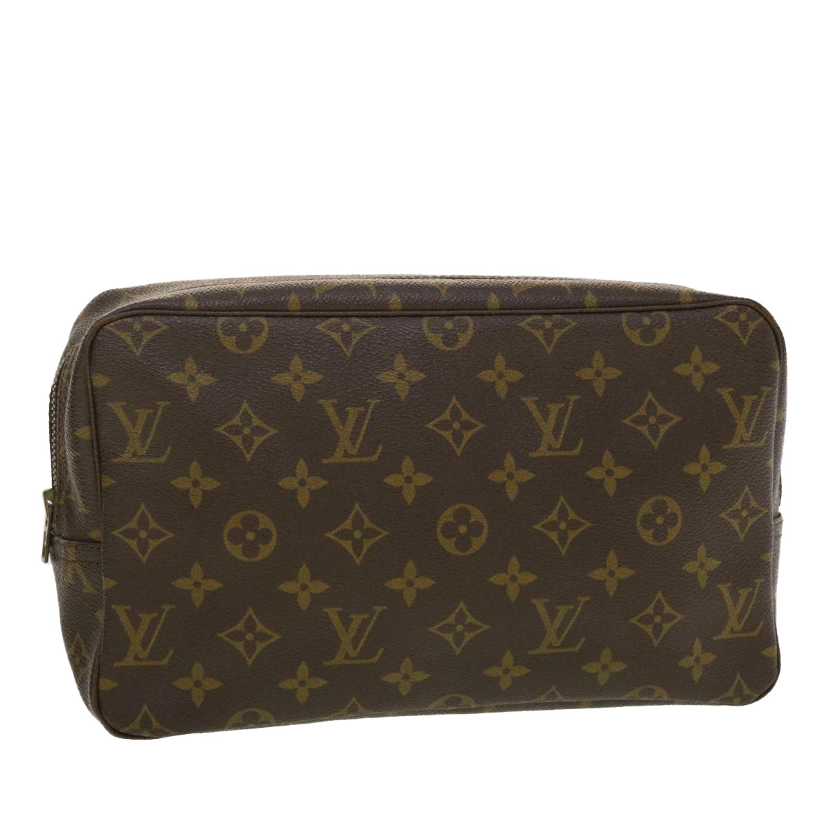 LOUIS VUITTON Monogram Trousse Toilette 28 Clutch Bag M47522 LV Auth 40670