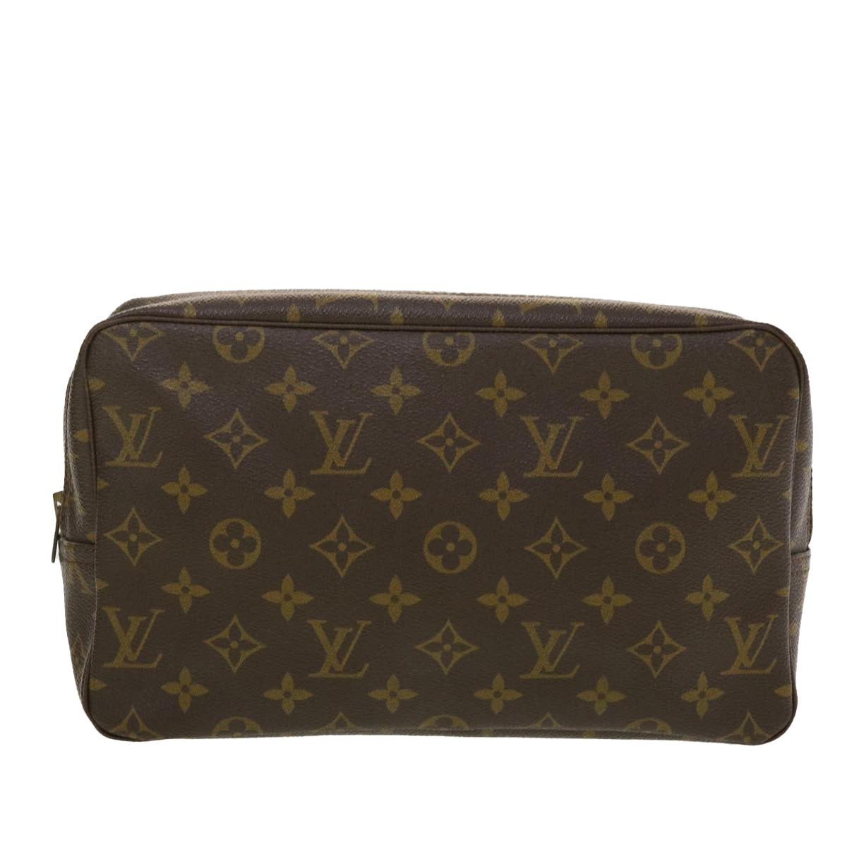 LOUIS VUITTON Monogram Trousse Toilette 28 Clutch Bag M47522 LV Auth 40670