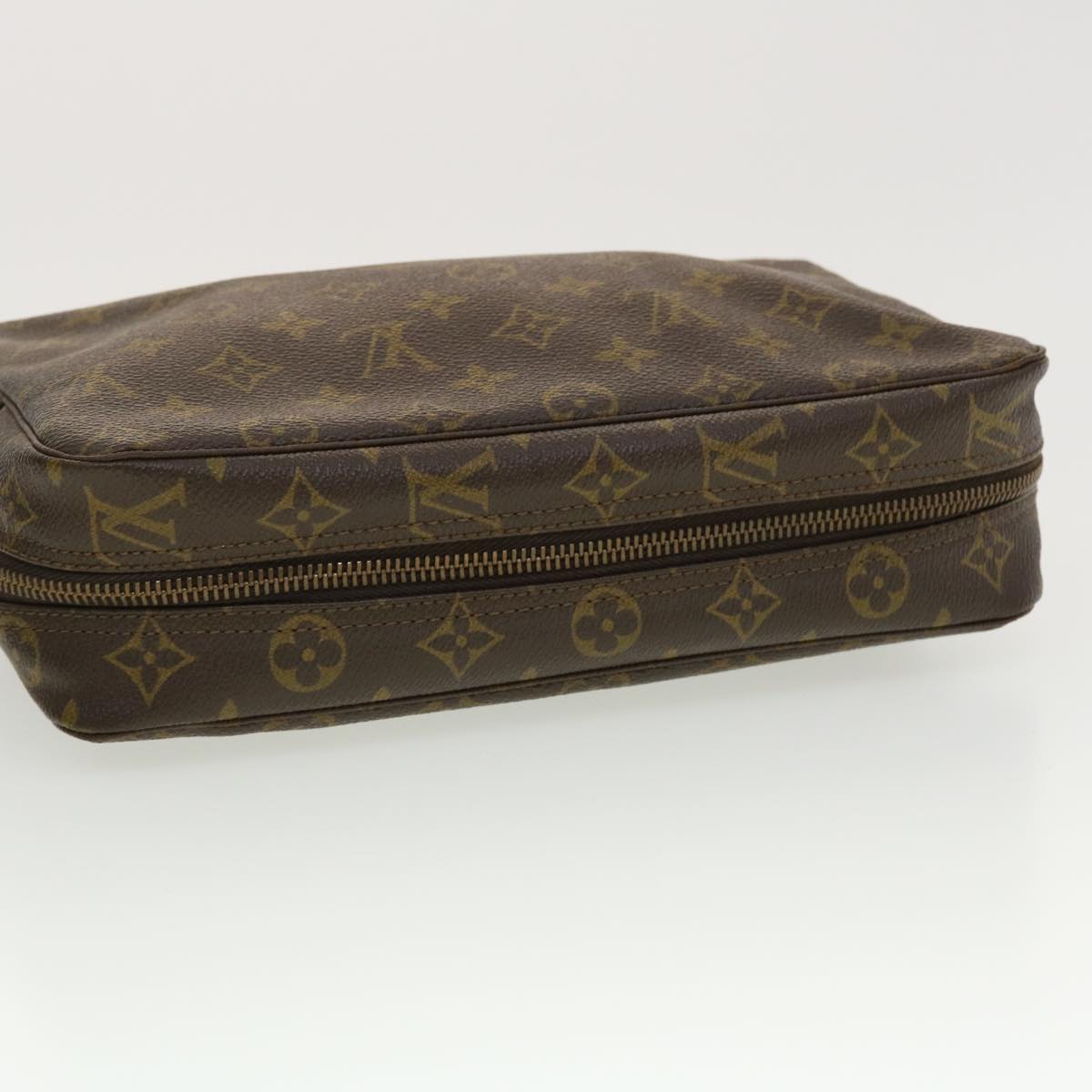 LOUIS VUITTON Monogram Trousse Toilette 28 Clutch Bag M47522 LV Auth 40670