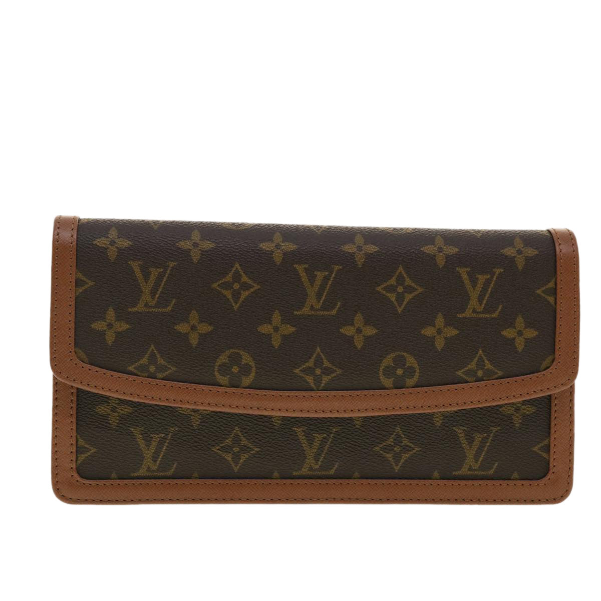 LOUIS VUITTON Monogram Pochette Dam PM Clutch Bag M51812 LV Auth 40674A