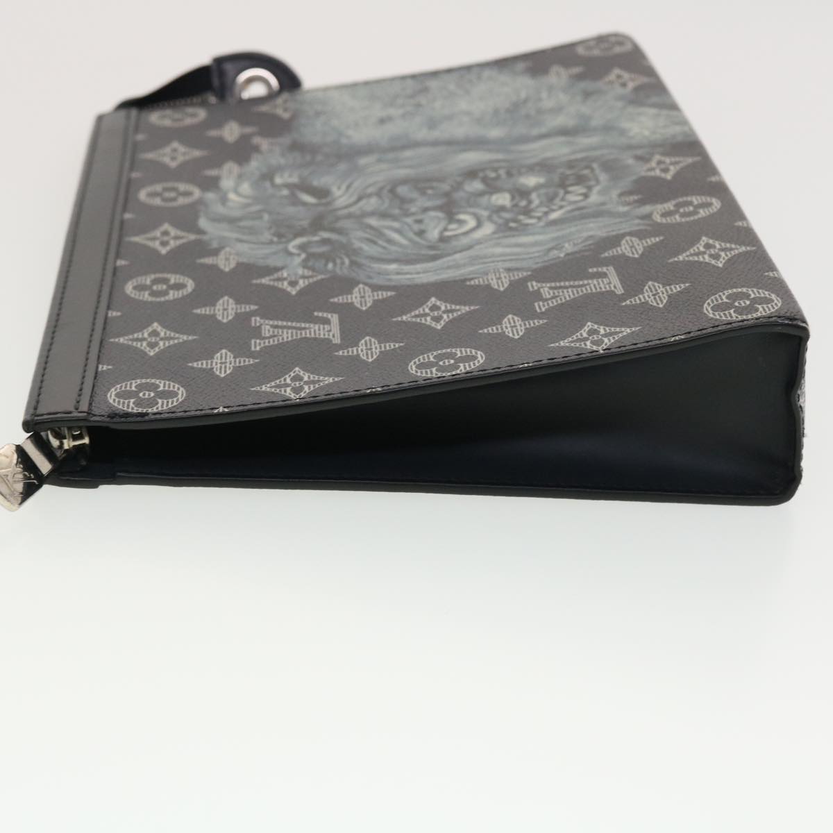 LOUIS VUITTON Monogram Savanna Pochette Voyage Clutch Bag M66639 LV Auth 40675A