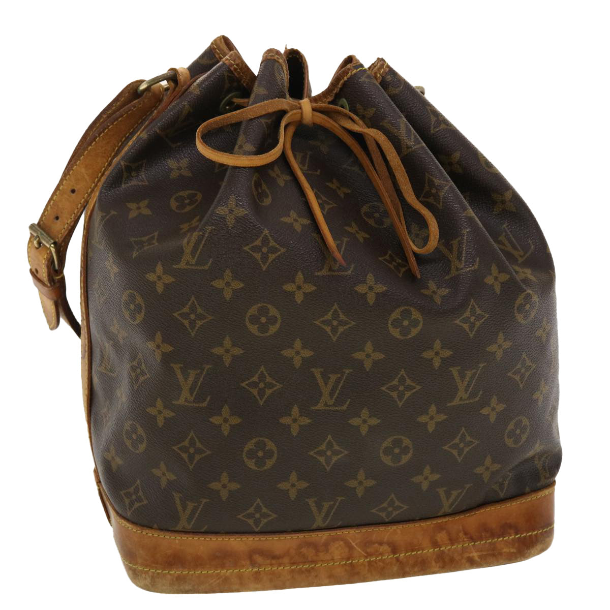 LOUIS VUITTON Monogram Noe Shoulder Bag M42224 LV Auth 40687