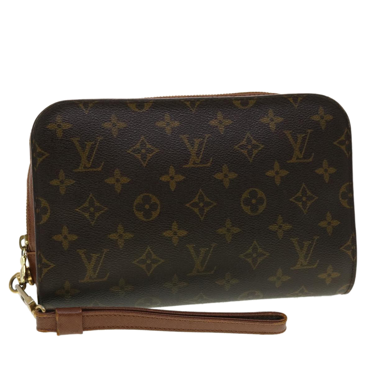 LOUIS VUITTON Monogram Orsay Clutch Bag M51790 LV Auth 40707