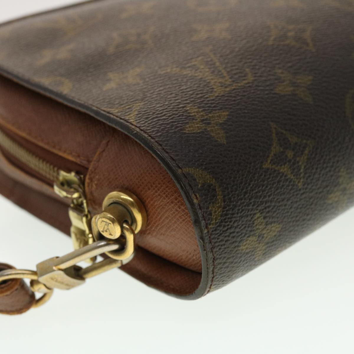 LOUIS VUITTON Monogram Orsay Clutch Bag M51790 LV Auth 40707