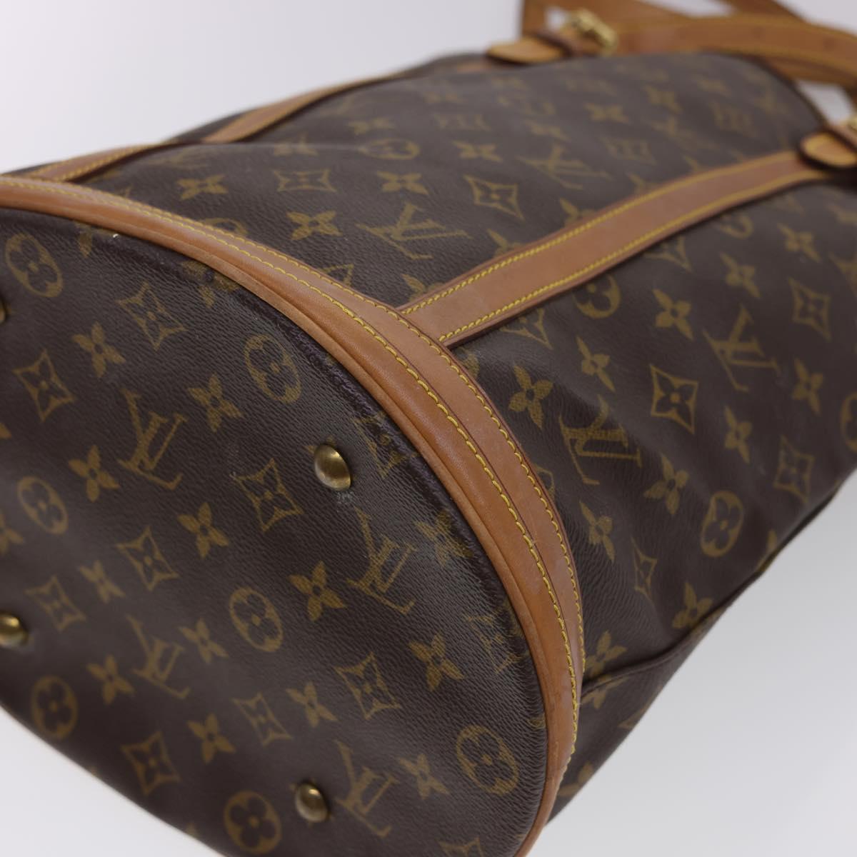 LOUIS VUITTON Monogram Bucket GM Shoulder Bag M42236 LV Auth 40740