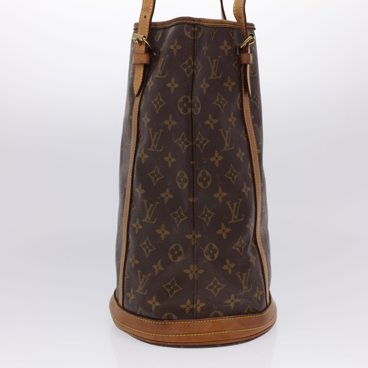 LOUIS VUITTON Monogram Bucket GM Shoulder Bag M42236 LV Auth 40740