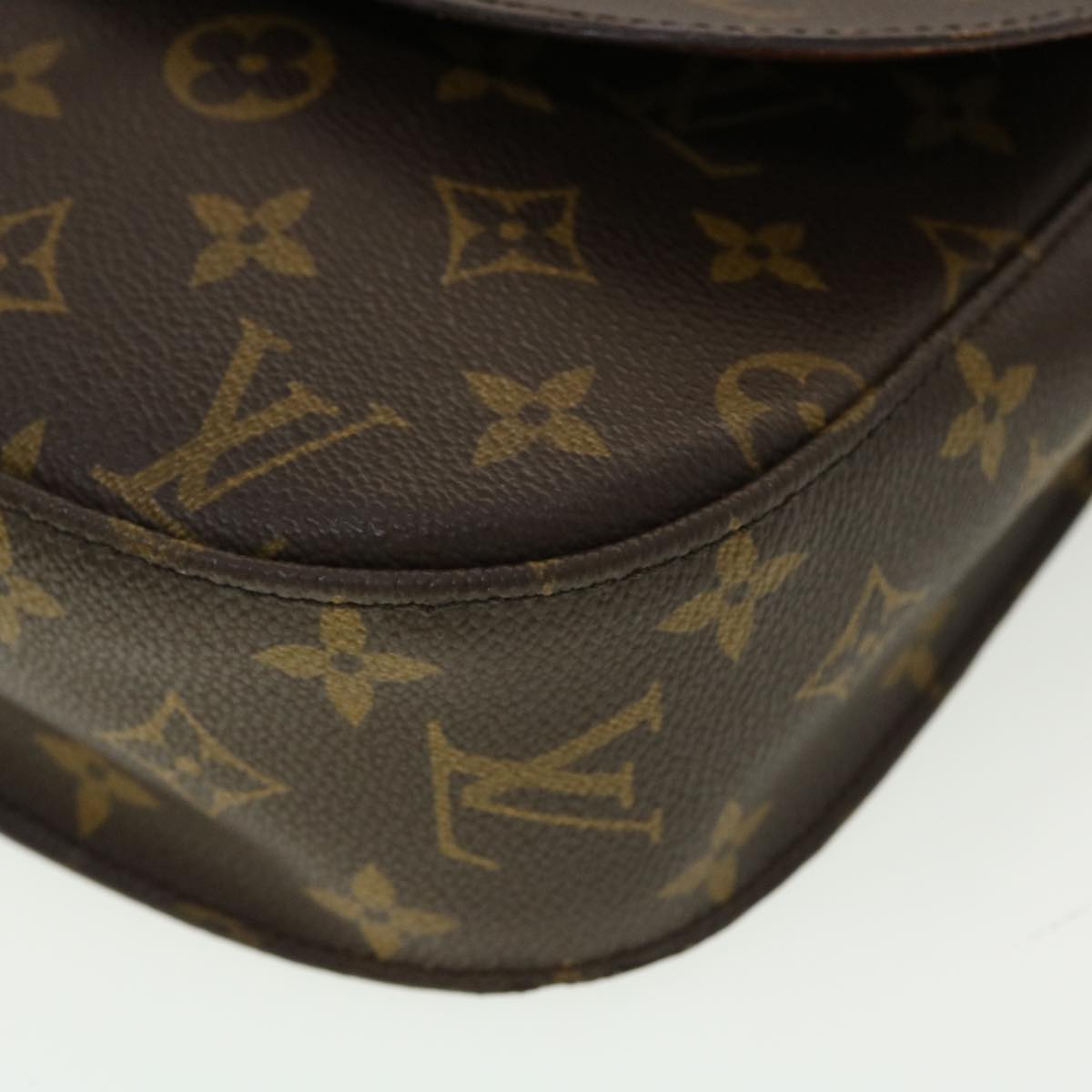 LOUIS VUITTON Monogram Saint Cloud GM Shoulder Bag M51242 LV Auth 40762