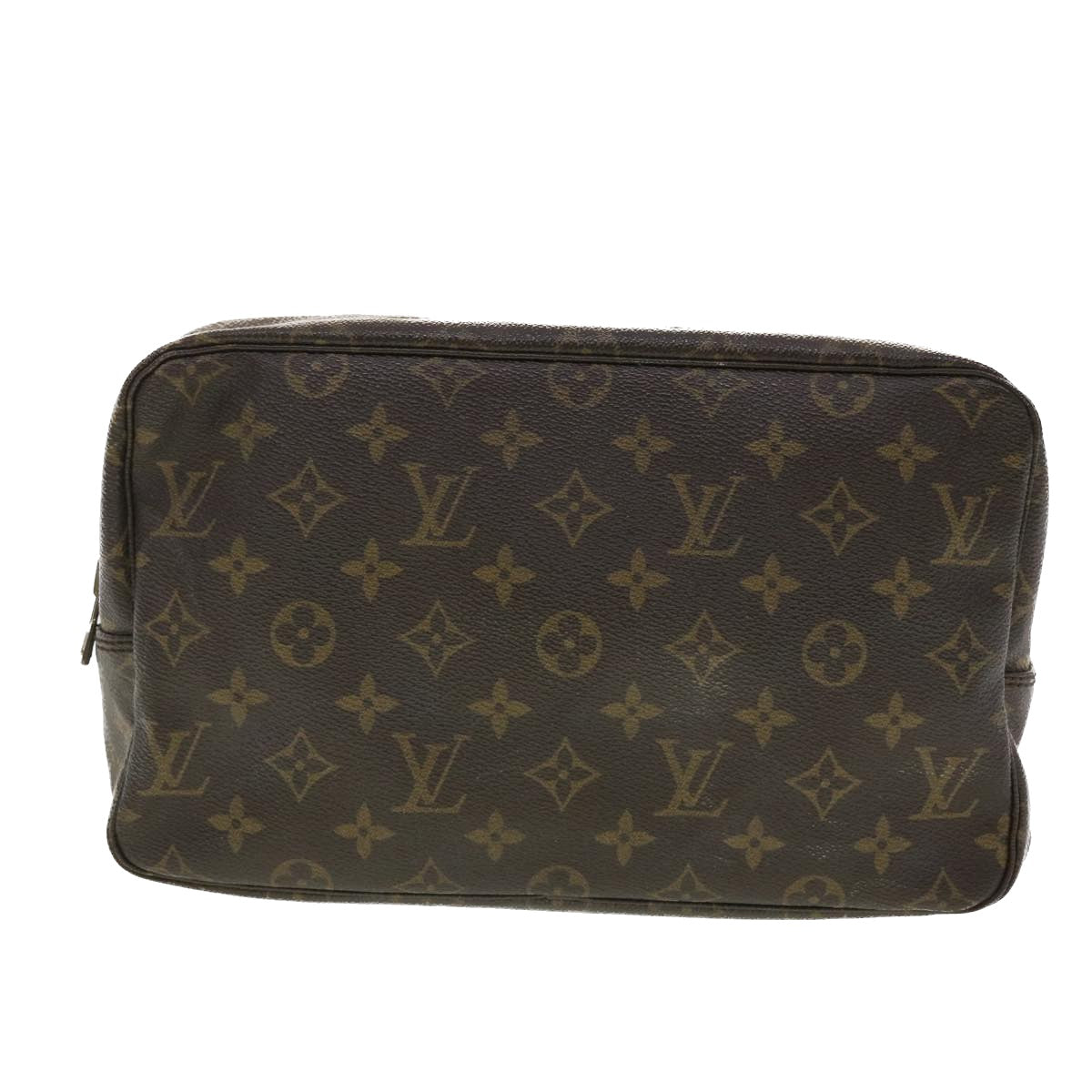 LOUIS VUITTON Monogram Trousse Toilette 28 Clutch Bag M47522 LV Auth 40776