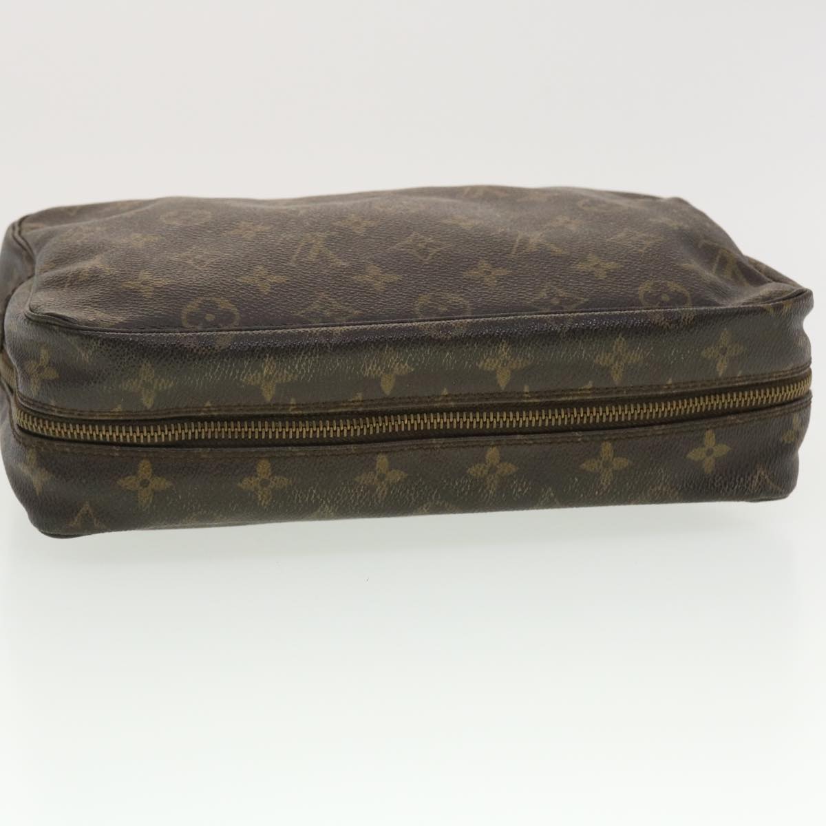 LOUIS VUITTON Monogram Trousse Toilette 28 Clutch Bag M47522 LV Auth 40776