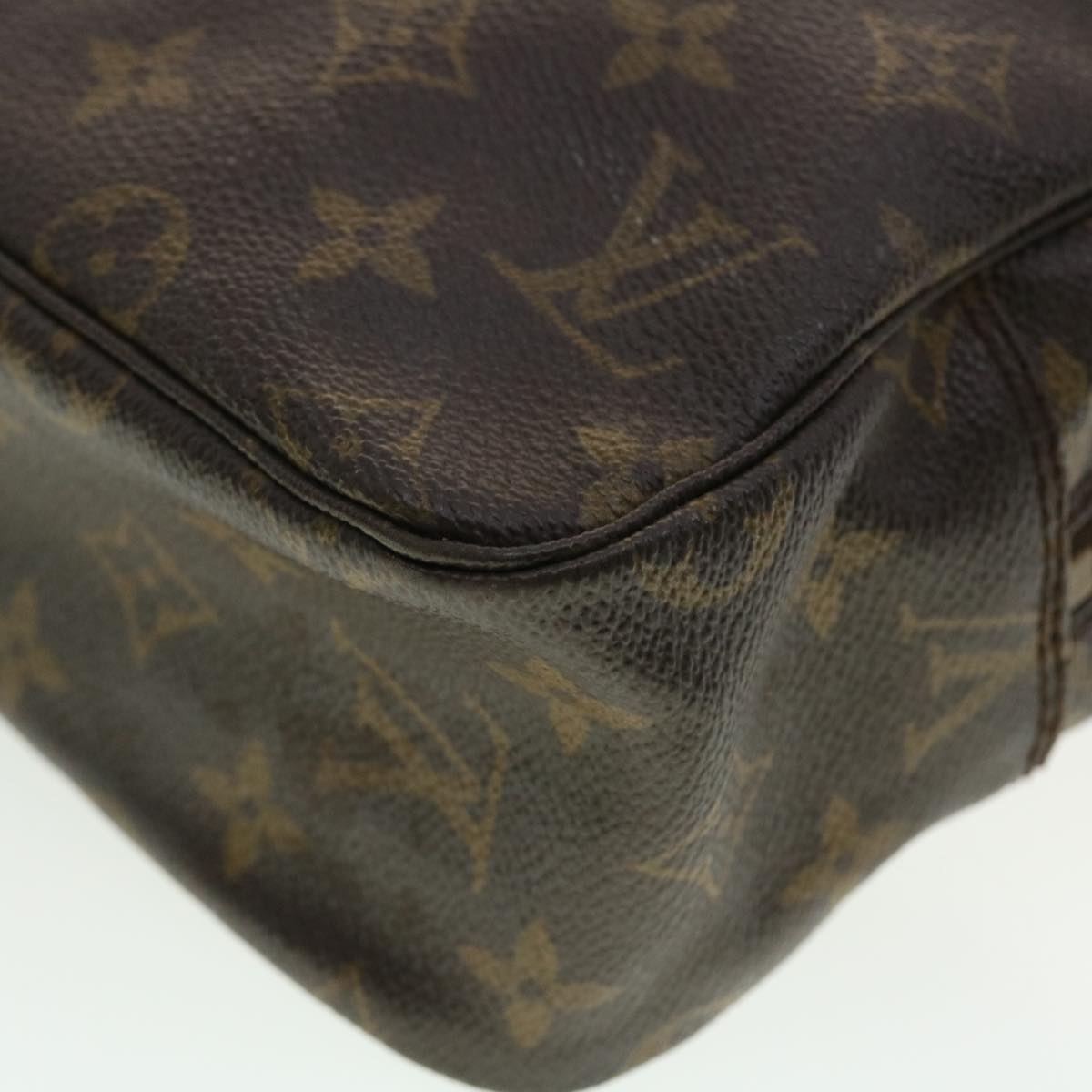 LOUIS VUITTON Monogram Trousse Toilette 28 Clutch Bag M47522 LV Auth 40776