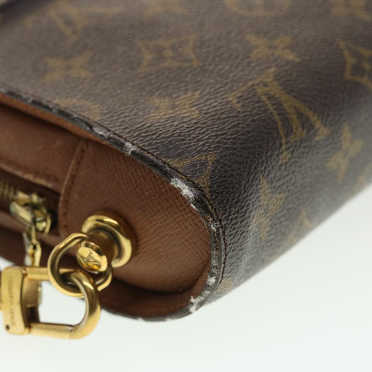 LOUIS VUITTON Monogram Orsay Clutch Bag M51790 LV Auth 40782