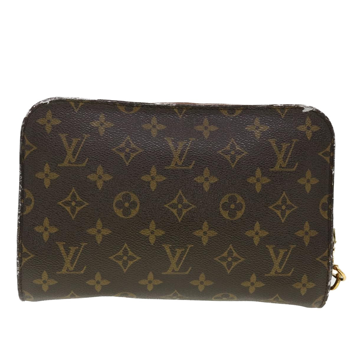 LOUIS VUITTON Monogram Orsay Clutch Bag M51790 LV Auth 40782