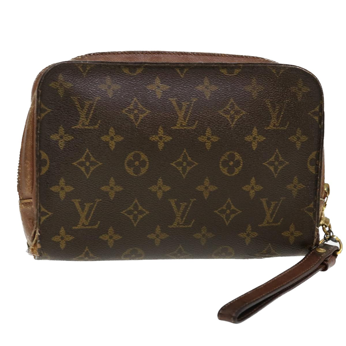 LOUIS VUITTON Monogram Orsay Clutch Bag M51790 LV Auth 40783