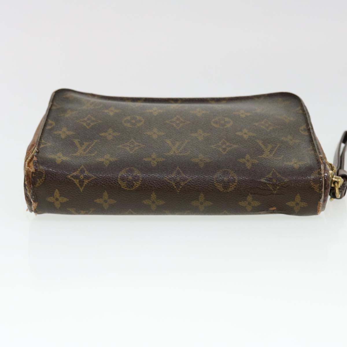 LOUIS VUITTON Monogram Orsay Clutch Bag M51790 LV Auth 40783