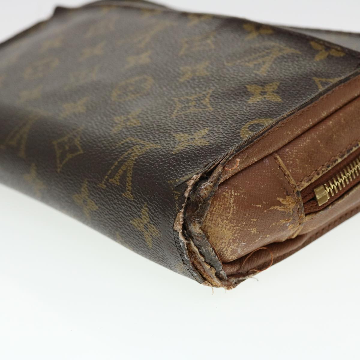 LOUIS VUITTON Monogram Orsay Clutch Bag M51790 LV Auth 40783