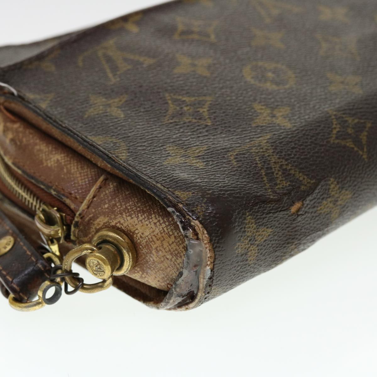 LOUIS VUITTON Monogram Orsay Clutch Bag M51790 LV Auth 40783