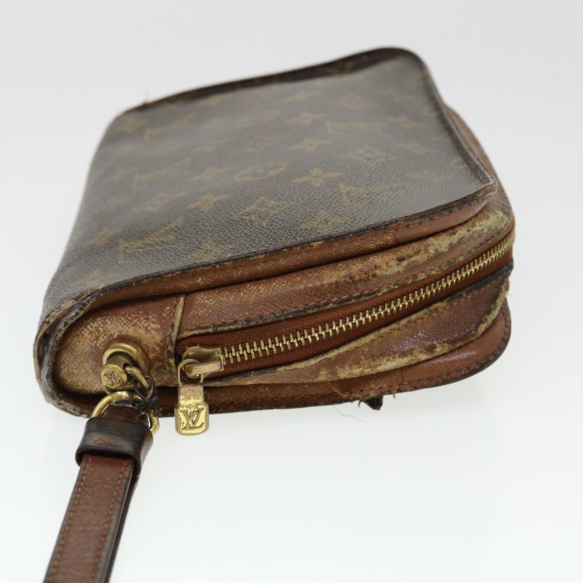 LOUIS VUITTON Monogram Orsay Clutch Bag M51790 LV Auth 40783