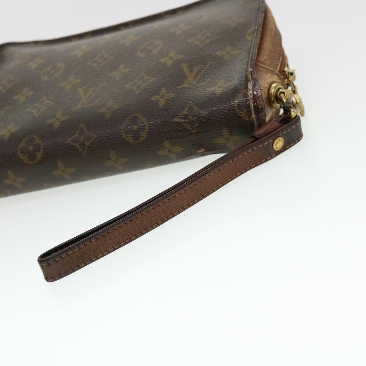 LOUIS VUITTON Monogram Orsay Clutch Bag M51790 LV Auth 40783