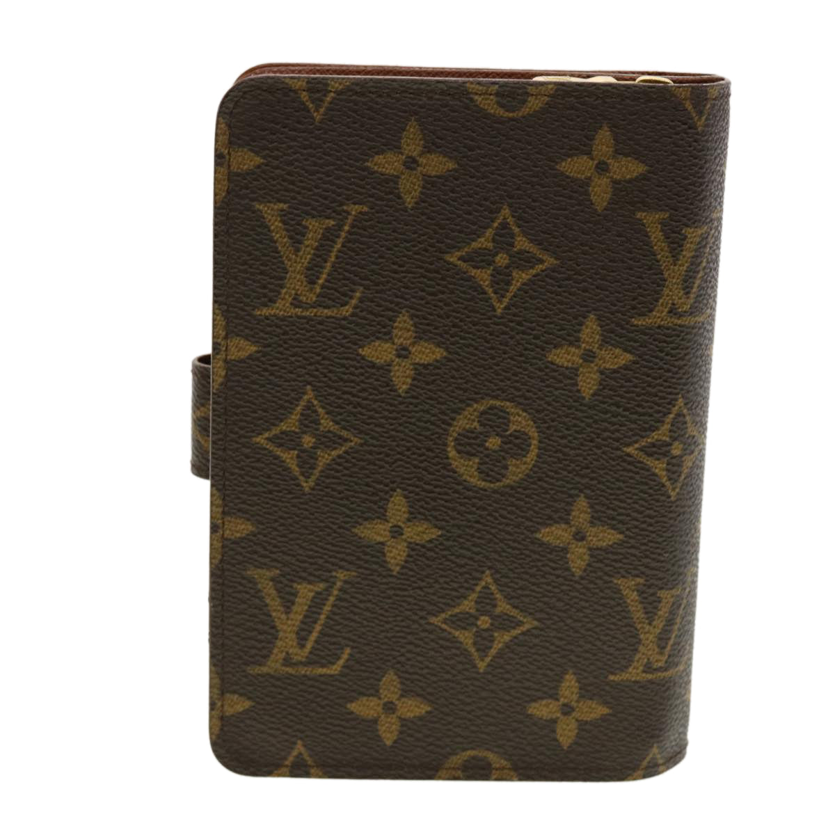 LOUIS VUITTON Monogram Porte Papier Zip Wallet M61207 LV Auth 40786 - 0