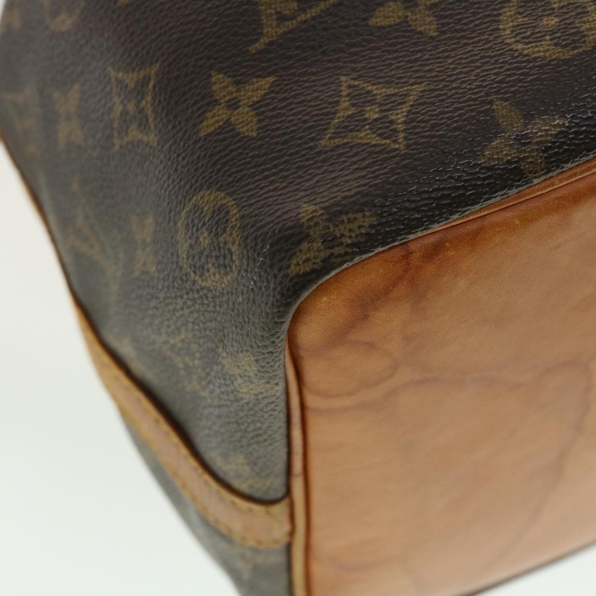 LOUIS VUITTON Monogram Petit Noe Shoulder Bag M42226 LV Auth 40789