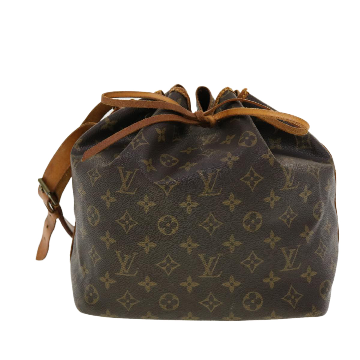 LOUIS VUITTON Monogram Petit Noe Shoulder Bag M42226 LV Auth 40789